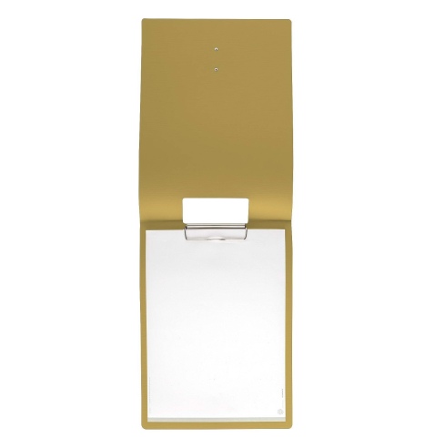 CITY MENU porta menu A4 etichetta METAL STANDARD "menu" molla ferma fogli CHEF OCRA