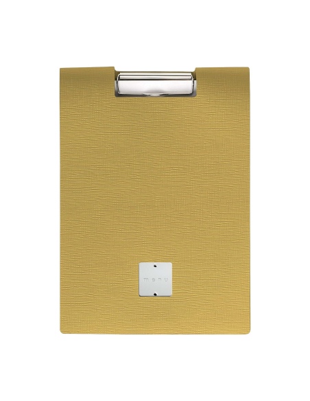 CITY MENU porta menu A4 etichetta METAL STANDARD "menu" molla ferma fogli CHEF OCRA