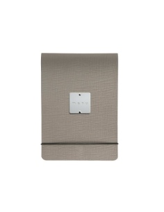 CITY MENU porta menu A5 etichetta METAL STANDARD "menu" molla ferma fogli CHEF TORTORA