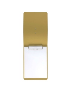 CITY MENU porta menu A5 etichetta METAL "personalizzata" (minimo 18 pezzi) molla ferma fogli CHEF OCRA 2
