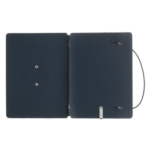 MINIMENU S-A6 porta menu CHEF BLU etichetta METAL STANDARD "menu"