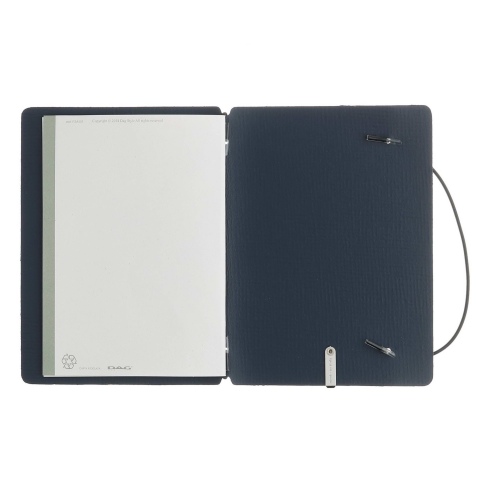 MINIMENU S-A6 porta menu CHEF BLU etichetta METAL STANDARD "menu"