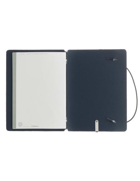 MINIMENU S-A6 porta menu CHEF BLU etichetta METAL STANDARD "menu"