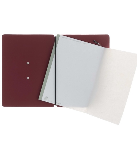 MINIMENU S-A6 porta menu CHEF BORDEAUX etichetta METAL STANDARD "menu"