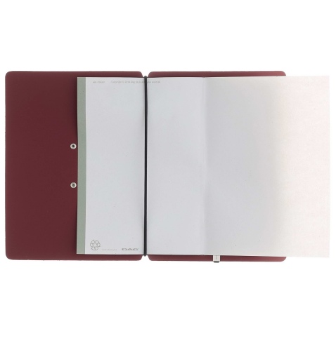 MINIMENU S-A6 porta menu CHEF BORDEAUX etichetta METAL STANDARD "menu"