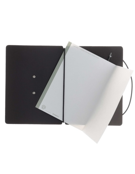 MINIMENU S-A6 porta menu CHEF MARRONE etichetta METAL STANDARD "menu"