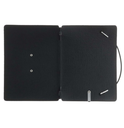 MINIMENU S-A6 porta menu CHEF NERO etichetta METAL STANDARD "menu"