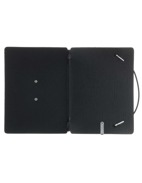 MINIMENU S-A6 porta menu CHEF NERO etichetta METAL STANDARD "menu"