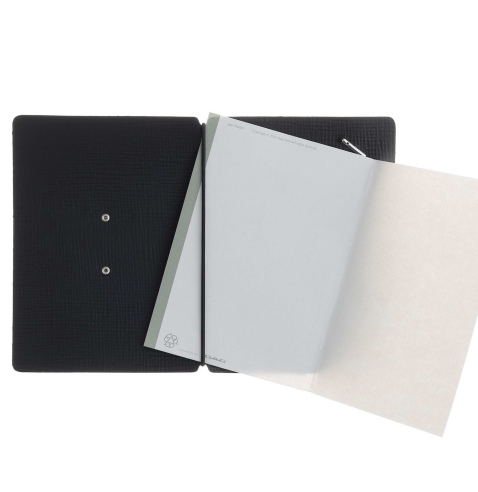 MINIMENU S-A6 porta menu CHEF NERO etichetta METAL STANDARD "menu"