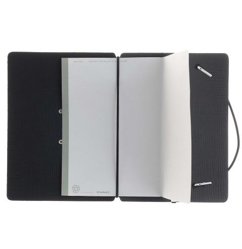 MINIMENU S-A6 porta menu CHEF NERO etichetta METAL STANDARD "menu"