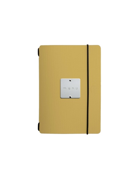 MINIMENU S-A6 porta menu CHEF OCRA etichetta METAL STANDARD "menu"