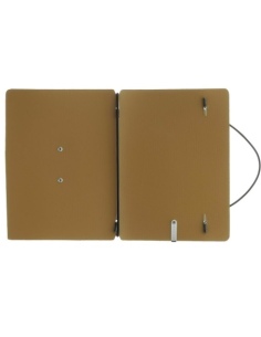 MINIMENU S-A6 porta menu CHEF OCRA etichetta METAL STANDARD "menu" 2