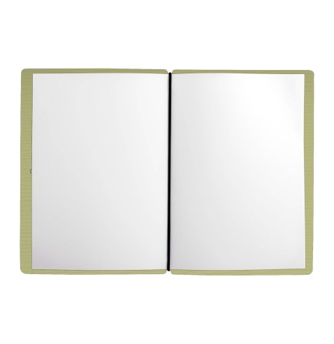 MINIMENU L-A5 porta menu CHEF SALVIA etichetta METAL STANDARD "menu"