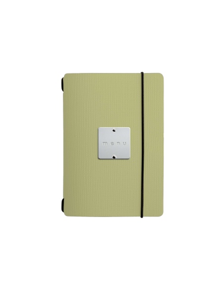 MINIMENU S-A6 porta menu CHEF SALVIA etichetta METAL STANDARD "menu"
