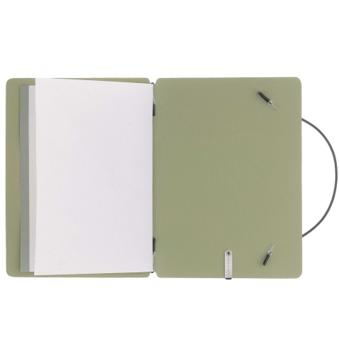 MINIMENU S-A6 porta menu CHEF SALVIA etichetta METAL STANDARD "menu"