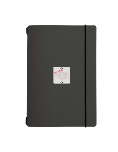 MINIMENU L-A5 porta menu CHEF NERO etichetta METAL "personalizzata" (minimo 18 pezzi)