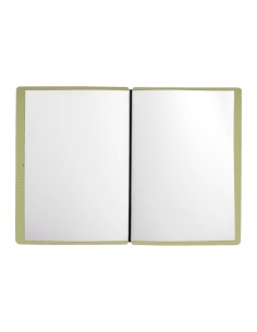 MINIMENU S-A6 porta menu CHEF SALVIA etichetta METAL "personalizzata" (minimo 18 pezzi) 2