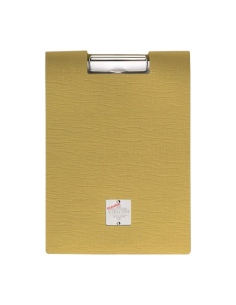 CITY MENU porta menu A4 etichetta METAL "personalizzata" (minimo 18 pezzi) molla ferma fogli CHEF OCRA 2