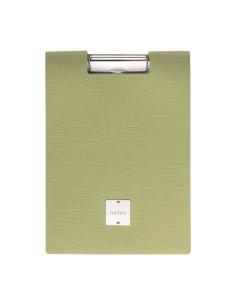 CITY porta blocco A4 etichetta METAL STANDARD "notes" molla ferma fogli CHEF SALVIA 2
