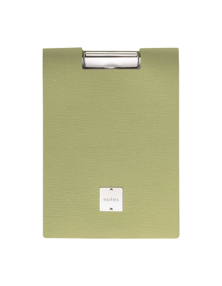 CITY porta blocco A4 etichetta METAL STANDARD "notes" molla ferma fogli CHEF SALVIA