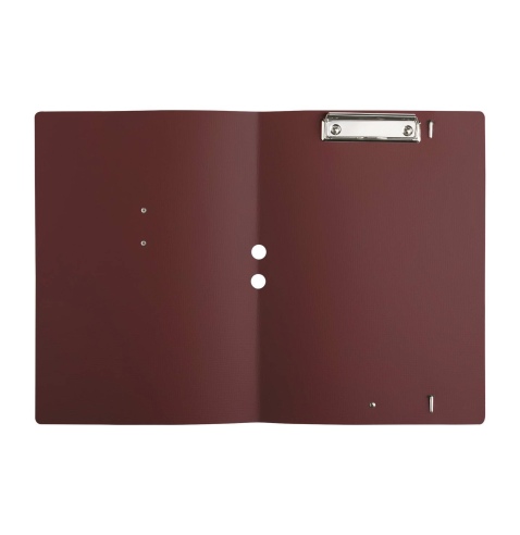 DESK PORTFOLIO cartelletta porta blocco etichetta METAL STANDARD "notes" CHEF BORDEAUX