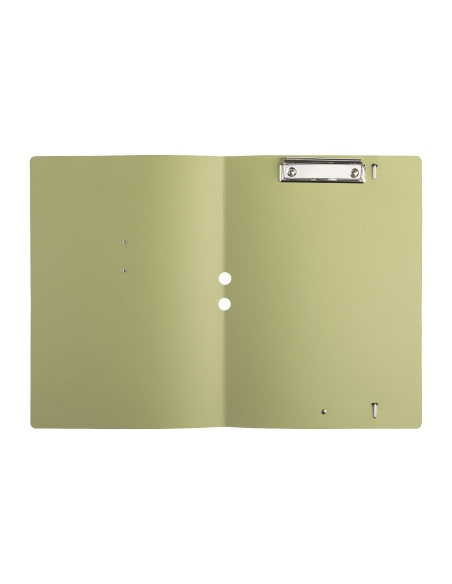 DESK PORTFOLIO cartelletta porta blocco etichetta METAL STANDARD "notes" CHEF SALVIA