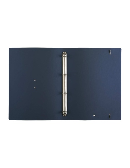 FOLDER raccoglitore ad anelli etichetta METAL STANDARD "notes" CHEF BLU