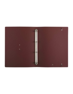 FOLDER raccoglitore ad anelli etichetta METAL STANDARD "notes" CHEF BORDEAUX 2