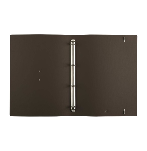 FOLDER raccoglitore ad anelli etichetta METAL STANDARD "notes" CHEF MARRONE