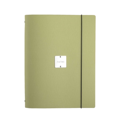 FOLDER raccoglitore ad anelli etichetta METAL STANDARD "notes" CHEF SALVIA
