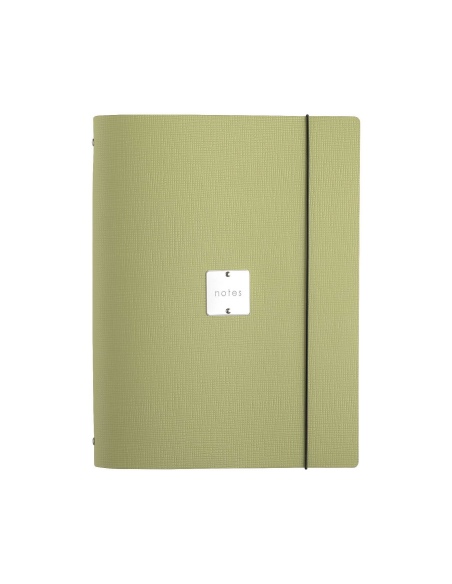 FOLDER raccoglitore ad anelli etichetta METAL STANDARD "notes" CHEF SALVIA