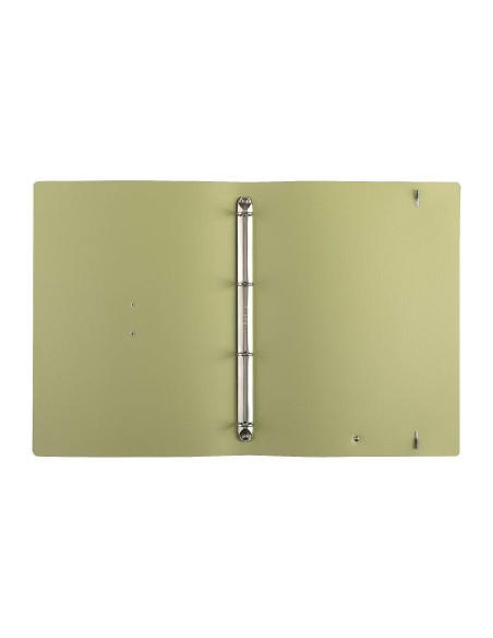 FOLDER raccoglitore ad anelli etichetta METAL STANDARD "notes" CHEF SALVIA