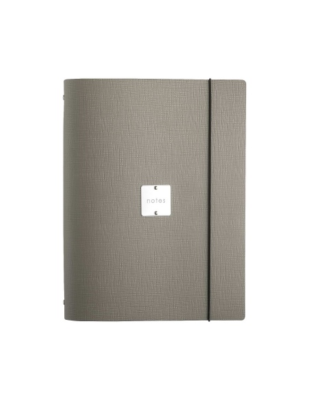 FOLDER raccoglitore ad anelli etichetta METAL STANDARD "notes" CHEF TORTORA