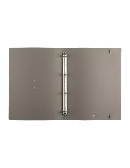 FOLDER raccoglitore ad anelli etichetta METAL STANDARD "notes" CHEF TORTORA