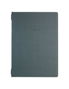 Porta Menu GOURMET A4 (23,2x32 cm) - cornicetta (4 facciate) - scritta menu - colore VERDE