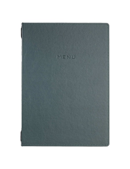 Porta Menu GOURMET A4 (23,2x32 cm) - cornicetta (4 facciate) - scritta menu - colore VERDE