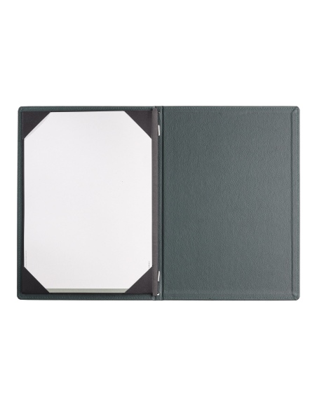 Porta Menu GOURMET A4 (23,2x32 cm) - cornicetta (4 facciate) - scritta menu - colore VERDE