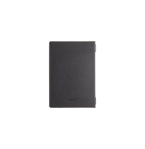 Porta Menu GOURMET A5 (16,5x23,4 cm) - 2 buste (4 facciate) elastico nero - scritta menu - colore NERO