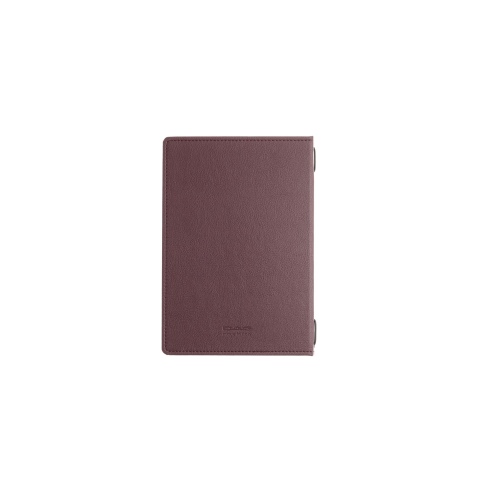 Porta Menu GOURMET A5 (16,5x23,4 cm) - 2 buste (4 facciate) elastico nero - scritta menu - colore BORDEAUX