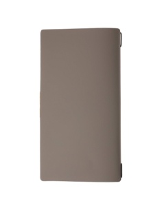 Porta Menu A4 SLIM (17,4x31,8 cm) etichetta PATCH "menu" 2 buste (4 facciate) elastico nero BICOLOR SABBIA 2