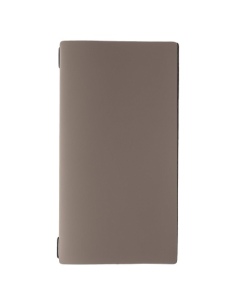 Porta Menu A4 SLIM (17,4x31,8 cm) senza etichetta solo elastico nero BICOLOR SABBIA
