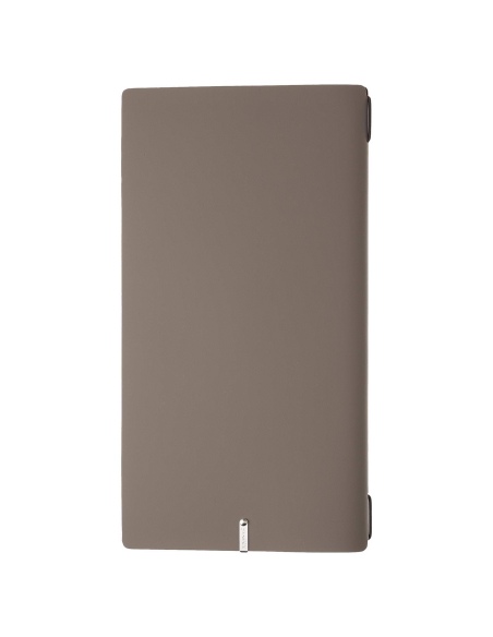 Porta Menu A4 SLIM (17,4x31,8 cm) senza etichetta solo elastico nero BICOLOR SABBIA