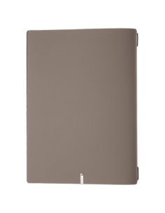 Porta Menu A4 (23,2x31,8 cm) etichetta METAL "personalizzata" (minimo 18 pezzi) 2 buste (4 facciate) elastico nero BICOLOR SABBI 2