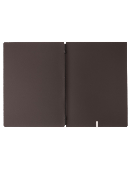 Porta Menu A4 (23,2x31,8 cm) senza etichetta solo elastico nero BICOLOR SABBIA