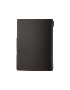 Porta Menu A5 (16,5x23,1 cm) etichetta PATCH "personalizzata" (minimo 18 pezzi) solo elastico nero PORTOFINO NERO 2