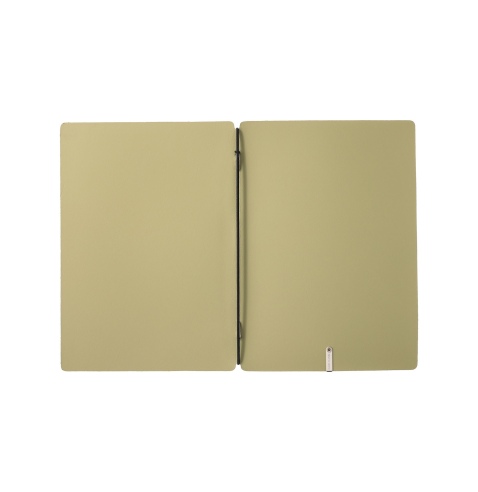 Porta Menu A5 (16,5x23,1 cm) senza etichetta solo elastico nero PORTOFINO SALVIA