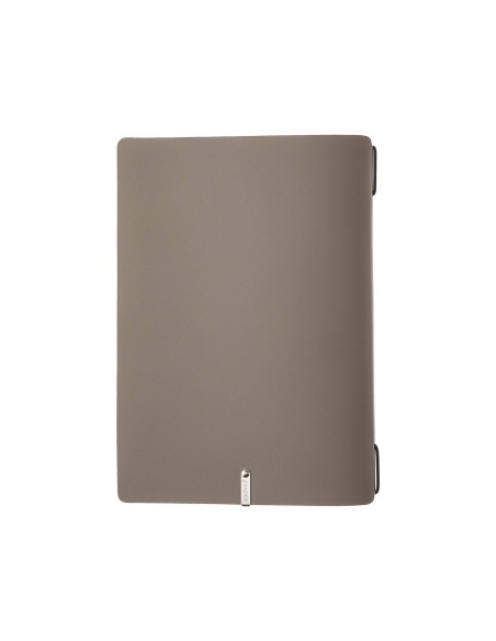 Porta Menu A5 (16,5x23,1 cm) senza etichetta solo elastico nero PORTOFINO TORTORA