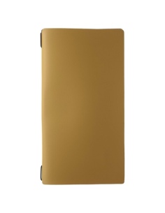 Porta Menu A4 SLIM (17,4x31,8 cm) senza etichetta solo elastico nero PORTOFINO OCRA