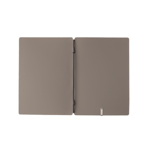 Porta Menu A5 (16,5x23,1 cm) senza etichetta solo elastico nero BICOLOR COCOA
