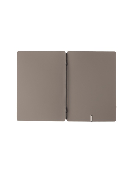 Porta Menu A5 (16,5x23,1 cm) senza etichetta solo elastico nero BICOLOR COCOA